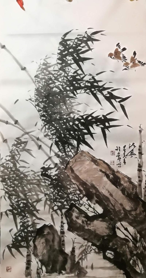 泰安市文学艺术界联合会 通知公告 画家许峰作品选